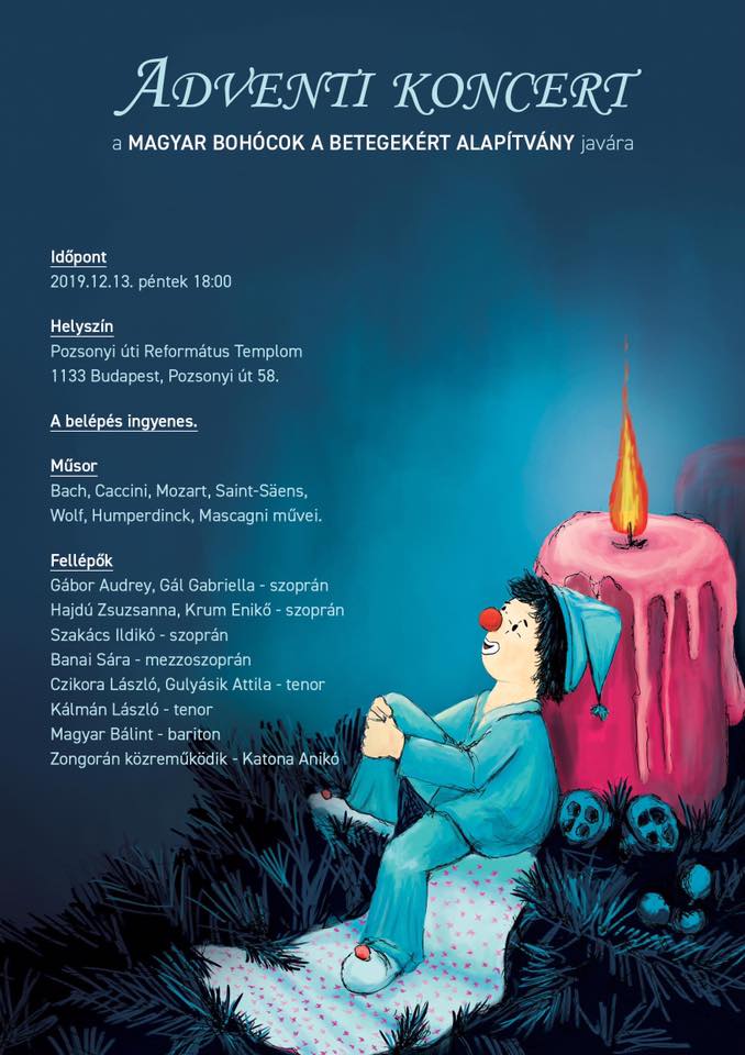 Adventi koncert plakát